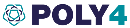 POLY4 logo landscape