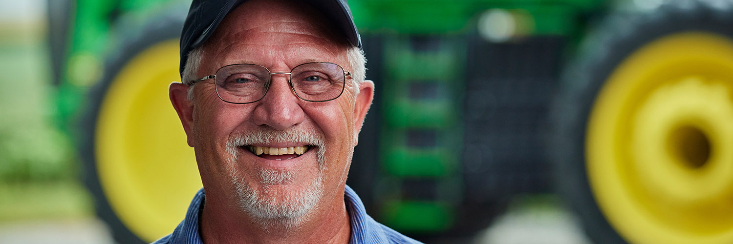 Steve Myers wearing glasses and a ball cap